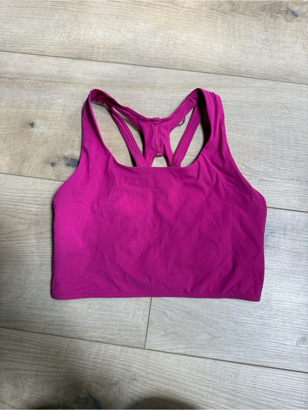 lululemon athletica Magenta Racerback Crop Top